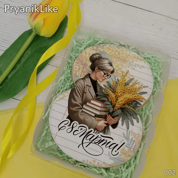 Пряник Восьмерка (учителю) (10-13 см.)